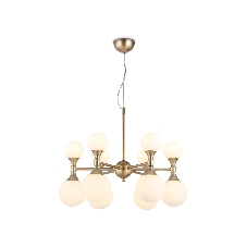 Люстра Ambrella light LH51050/12 GD/FR золото/белый матовый G9*12 max 28W D550*450