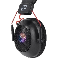 Гарнитура Oklick HS-L305G чёрный, проводная, USB, подсветка
