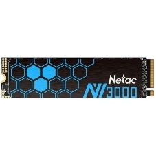 Накопитель SSD Netac NV3000, 500Gb, PCIe 3.0 x4, M.2 2280, NVMe, R/W 3000/2100, с радиатором