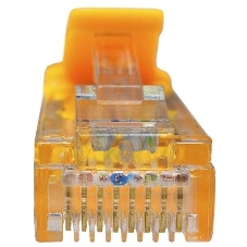 Патч-корд Suprlan 10-0164 UTP RJ-45 вил.-вилка RJ-45 cat.5e 3м желтый LSZH 24AWG
