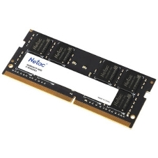 Оперативная память NETAC Basic, DDR4, 4GB (1x4GB), 2666MHz, CL19, SO-DIMM