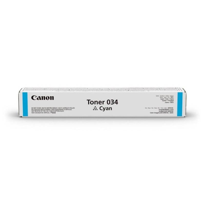 Картридж лазерный Canon 034 (9453B001) голубой (12000 стр.) для Canon iR C1225iF