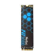 Накопитель SSD Netac NV3000, 500Gb, PCIe 3.0 x4, M.2 2280, NVMe, R/W 3000/2100, с радиатором