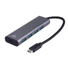 USB-концентратор Gembird UHB-U3P7-02, USB Type-C 3.1, 7хUSB, USB Type-C