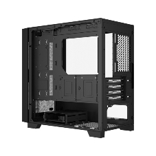 Компьютерный корпус без блока питания PCCooler C3D310 BK, Mesh Mid Tower, Black, TG, 0.6 SPCC, no fans mATX, mITX 165/350/200мм 3x2.5