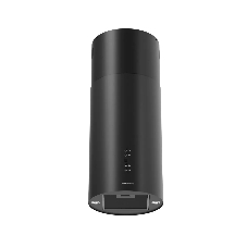 Вытяжка Kuppersberg TUBA 35 B, цилиндрическая, островная, 35 см, электронное кнопочное управление, таймер, отвод/рециркуляция, 3 скорости, производительность 850 м3/ч, LED освещение, обратный клапан, уровень шума 68 дБ, угольный фильтр CF110 (опция), цвет черный