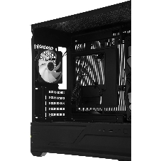 Корпус для ПК MSI MAG Pano M110R , Micro-ATX, 1xUSB 3.2 Gen 1, 1xUSB 3.2 Gen2x2 Type-C, 2x140mm, ARGB Reverse Blade Fan, 1x120mm ARGB Fan, ARGB+PWM Control Board, TG