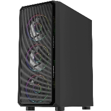 Корпус Bloody CC-126-BK, Midi-Tower, чёрный