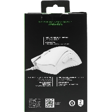 Мышь проводная Razer DeathAdder Essential белый, 6400 dpi, USB, кнопки - 5