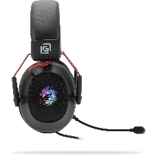 Гарнитура Oklick HS-L305G чёрный, проводная, USB, подсветка
