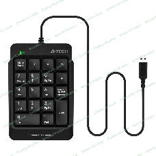 Числовой блок проводной A4Tech Fstyler FK13P, USB, черный