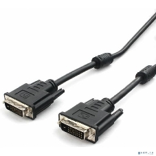 Кабель DVI-D dual link Cablexpert CC-DVI2L-BK-10M, 25M/25M, 10м, черный, экран, феррит.кольца, пакет