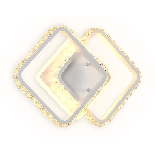 Светильник Ambrella light FA275 SWH белый песок LED 3000K+6400K 26W 340*200*70