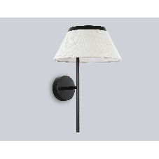 Настенный светильник Ambrella light LH72455 BK/WH черный/белый Е14 max 40W 300*260*400