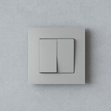 Рамка на 1 пост Slab (дымчатый софт) W0012917
