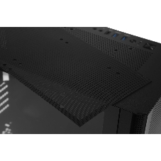 Компьютерный корпус Montech AIR 100 LITE черный без БП mATX 2x120мм 1xUSB2.0 2xUSB3.0 audio bott PSU