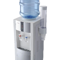 Кулер для воды AEL LC-AEL-47, верхняя загрузка, нагрев 90 °С, охлаждение 10 °С, белый/серебристый