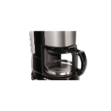 Кофеварка капельная Redmond RCM-M1507 черный/серебристый, исп. кофе - молотый, 0.6 л, 600 Вт