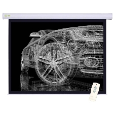 Экран Cactus 150x150см Motoscreen CS-PSM-150x150 1:1 настенно-потолочный рулонный белый (моторизованный привод)