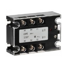 Реле твердотельное IEK Oni OSS-1 трехф. 380В (OSS-1-3-60-B) Реле твердотельное IEK Oni OSS-1 трехф. 380В (OSS-1-3-60-B)
