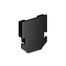 GL1064 BK черный заглушка для корпуса в натяжной потолок Magnetic 220V 61*61*9 (2шт)