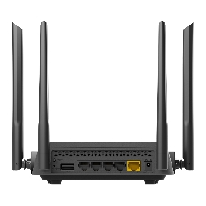 Роутер беспроводной D-Link DIR-825/RU/R7 (DIR-825/RU/R7A) AC1200 10/100/1000BASE-T черный