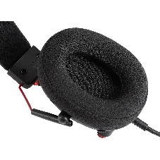 Гарнитура Oklick HS-L305G чёрный, проводная, USB, подсветка