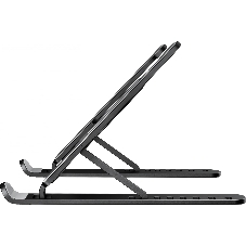 Подставка для ноутбука Buro BU-LS100 260x20x60мм 220г пластик ABS черный