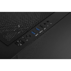 Компьютерный корпус Montech AIR 100 LITE черный без БП mATX 2x120мм 1xUSB2.0 2xUSB3.0 audio bott PSU