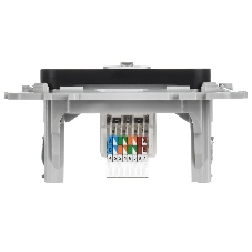 Розетка компьютерная RJ45 категория 5Е UTP РК5е-1-0-ФлЧ черный FLITE