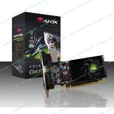 Видеокарта AFOX AF210-1024D2LG2 GEFORCE G210 1Gb DDR2 64BIT DVI HDMI VGA LP HEATSINK RETAIL PACK