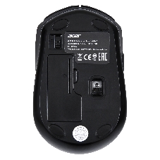 Мышь беспроводная Acer OMR040 черный, 1600 dpi, радиоканал, USB, кнопки - 6
