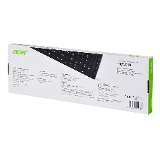 Клавиатура проводная Acer OKW010 ZL.KBDEE.002, USB, черный