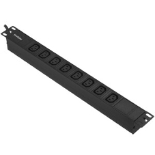 Блок розеток горизонтальный ExeGate ServerPro PDU-19H809 Al-8C13-EU2.5, 19