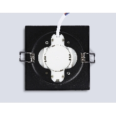 Светильник Ambrella light TN6710 BK черный IP44 GX53 max 15W 105*105*45