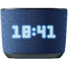Умная колонка Sber Boom Home, 8Вт, с экраном, 1 динамик, часы, мультирум, TWS, Zigbee хаб, Wi-Fi, Bluetooth 5.0, Zigbee, Салют, морской