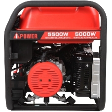 Бензиновый генераторй A-iPOWER A5500EA 20106 5кВт, 230В/50Гц, электростартер, разъем ATS