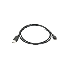 Кабель USB 2.0 A-->mini-B 5P (1м) черный TELECOM/VCOM TC6911BK-1.0M