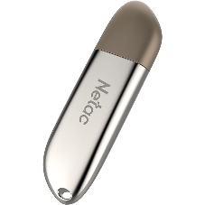 Флешка USB Netac U352 128Gb NT03U352N-128G-20PN, USB 2.0, с колпачком, металлическая