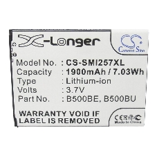 Аккумулятор CameronSino CS-SMI257XL (B500AE) для Galaxy S4 mini GT-I9190 3.7V, 1900mAh, 7.03Wh