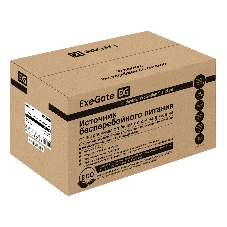 Источник бесперебойного питания ExeGate SpecialPro UNB-1200.LED.AVR.EURO.RJ 1200VA/750W, LED, AVR, 4 евророзетки, RJ45/11, черный