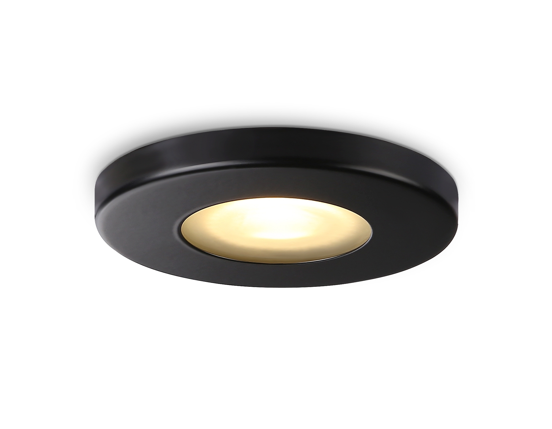Светильник Ambrella light TN1181 BK черный IP44 GU5.3 D85*34