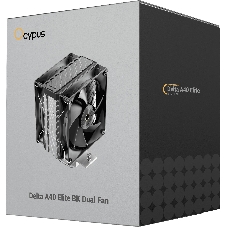 Кулер для процессора Ocypus Delta A40 Elite BK Dual Fan (Delta-A40-BK2NNWN00X-GL)