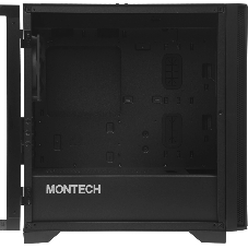 Компьютерный корпус Montech AIR 100 LITE черный без БП mATX 2x120мм 1xUSB2.0 2xUSB3.0 audio bott PSU