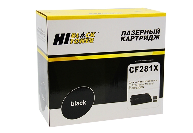 Картридж HP LJ Enterprise M630z/630H/630DN (Hi-Black) CF281X, 25К      
