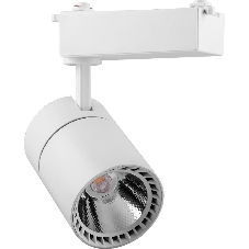 Светильник трековый светодиодный Feron на шинопровод 20W/1800 Lm/4000К, 35 гр., белый,AL103 Светильник трековый светодиодный Feron на шинопровод 20W/1800 Lm/4000К, 35 гр., белый,AL103
