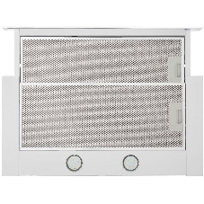 Вытяжка встраиваемая Maunfeld Ouse Touch Glass 60 белый, 60 см, 750 куб. м/ч, 48 дБ
