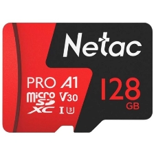 Флеш карта MicroSD card Netac P500 Extreme Pro 128Gb, retail version w/SD adapter