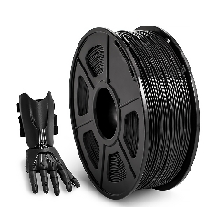 Филамент NVPrint ABS Black для 3D печати диаметр 1.75мм длина 330 метров масса 1 кг