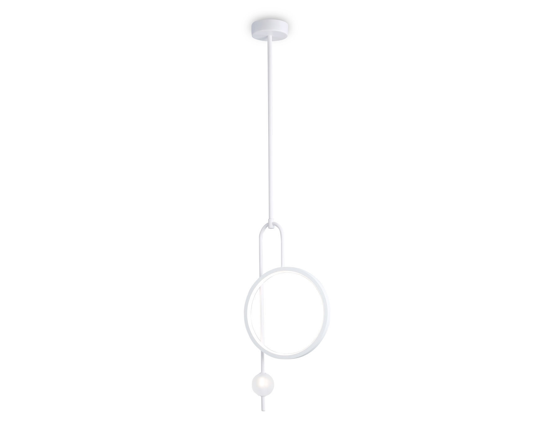 Светильник Ambrella light FL66431 WH белый 4200K 13W 240*60*1580 (Без ПДУ)